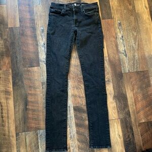 7 For All Mankind Roxanne Black Jeans